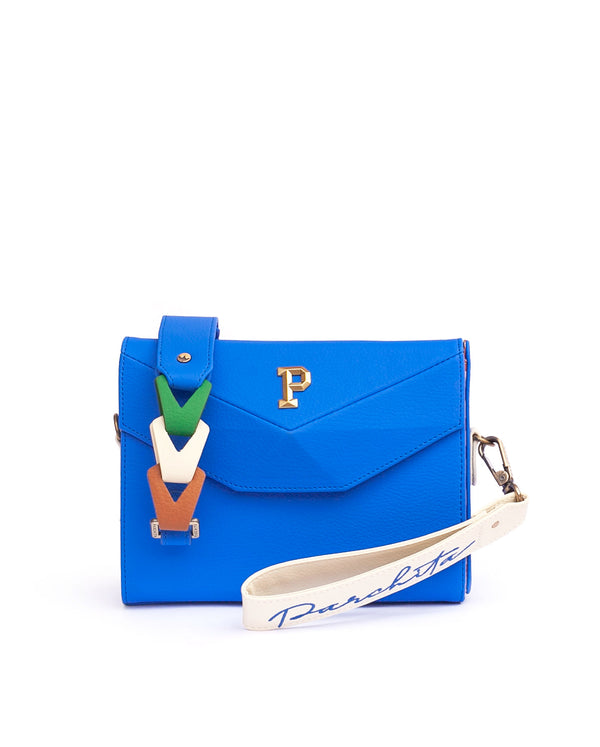 Cartera estructurada mediana para mujer en variedad de colores con accesorio extraíbles en PVC