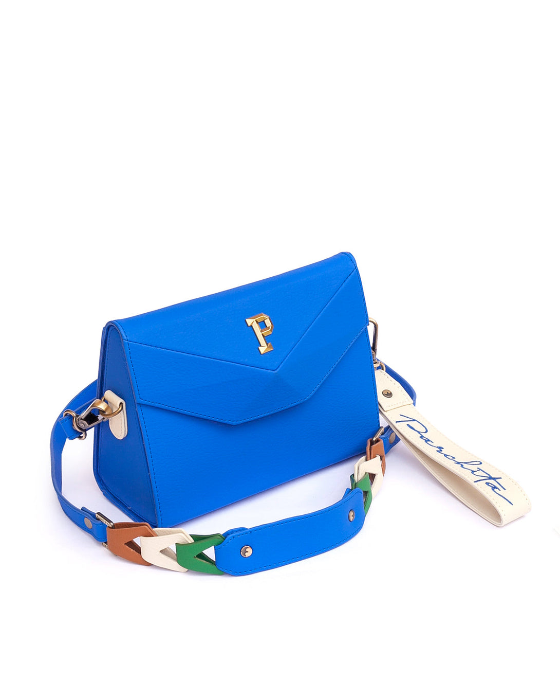 Cartera estructurada mediana para mujer en variedad de colores con accesorio extraíbles en PVC