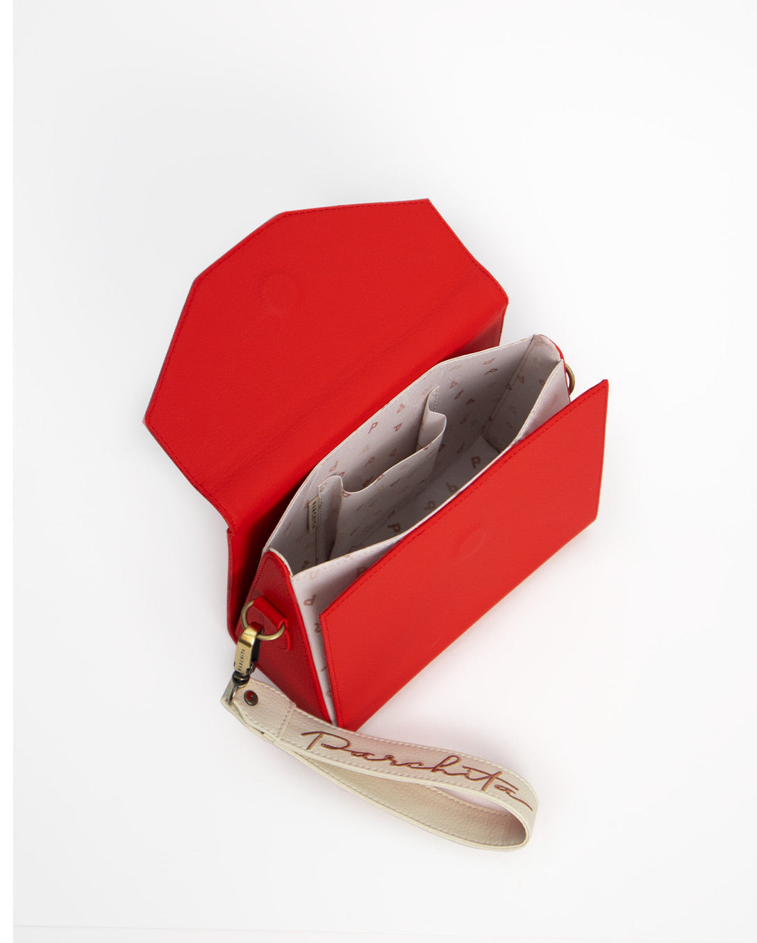 Cartera estructurada mediana para mujer en variedad de colores con accesorio extraíbles en PVC